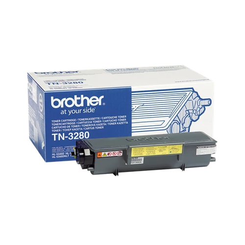 Brother Toner TN-3280, Nagy töltetű - 8000 oldal, Fekete