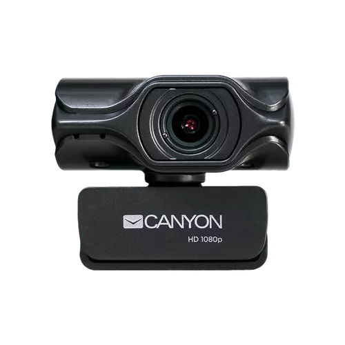 CANYON Webkamera CWC6N, 2K QuadHD Live Streaming, USB 2.0 csatlakozással, autófókusz, fekete