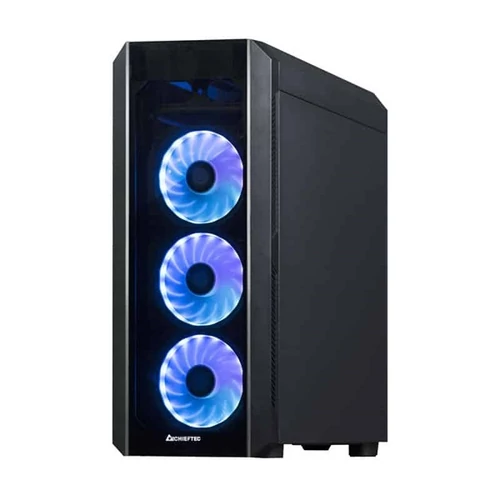 CHIEFTEC Ház Gaming Scorpion 3 RGB ATX Fekete RGB LED