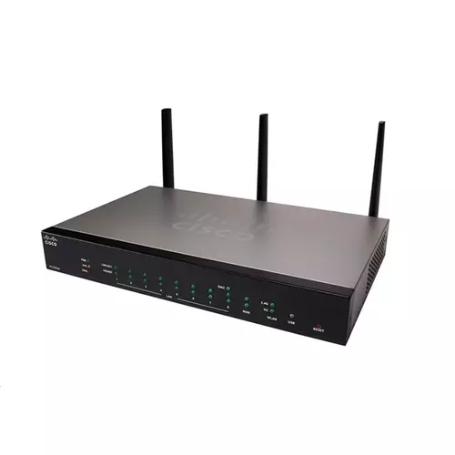 CISCO Wireless VPN Router Dual-Band 8x1000Mbps + 1x1000Mbps (Combo-WAN) Asztali, Menedzselhető RV260W-E-K9-G5