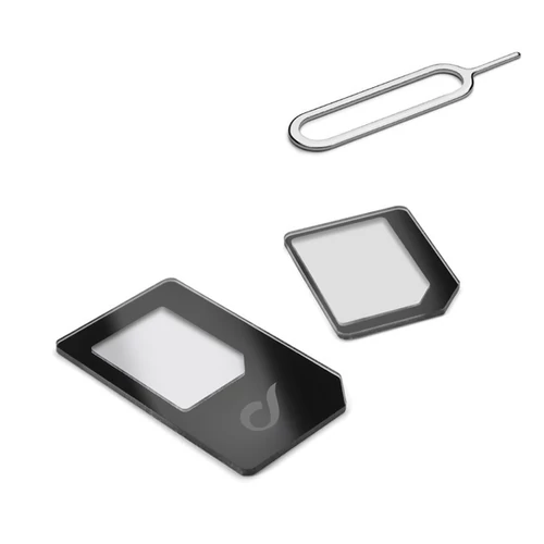Cellularline adapter, NanoSIM-et micro vagy normál SIM-re alakít