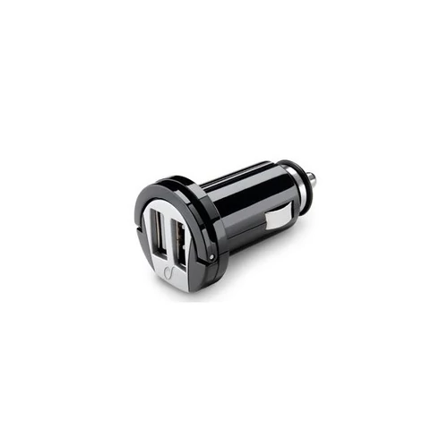 Cellularline átalakító, autós töltő, 2x USB adapter, 2A