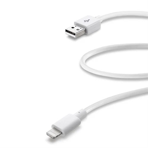 Cellularline kábel USBDATA06MFIIPHW Lightning kábel, 0,6 m