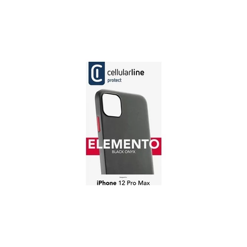 Cellularline tok BLACKONYXIPH12PRMK törésálló, iPhone 12 Pro Max, fekete