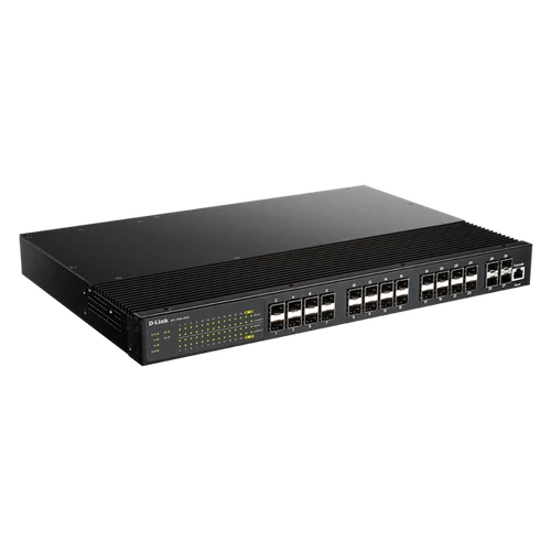 D-LINK Switch Ipari 24x10Gbps SFP + 4x10Gbps SFP+ Menedzselhető Rackes, DIS-700G-28XS