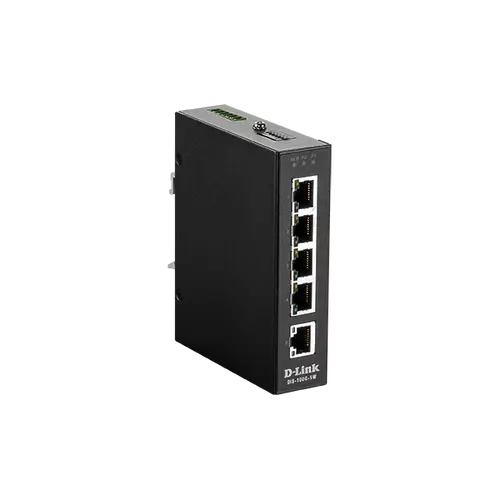 D-LINK Switch Ipari 5x1000Mbps Fémházas, DIS-100G-5W