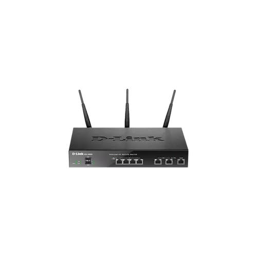 D-LINK Vezeték nélküli VPN Router 2xWAN(1000Mbps) + 4xLAN(1000Mbps) + 2xUSB, DSR-1000AC