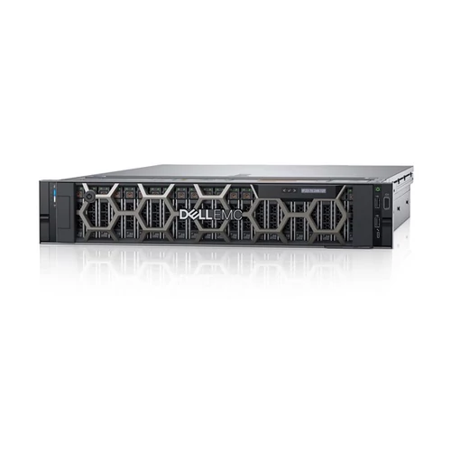 DELL EMC PowerEdge R740 rack szerver (16x2.5"), 1x10C S4210R 2.4GHz, 1x32GB, 2x480GB MIU SSD; H730P, iD9 En., (1+1).