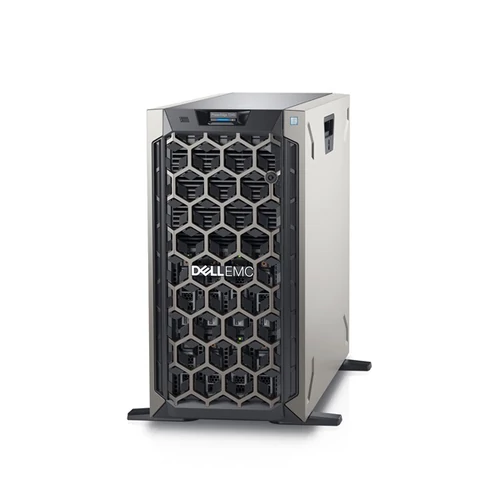 DELL EMC PowerEdge T340 torony szerver (8x3.5"), 4C E-2244G 3.8GHz, 1x16GB, 1x1TB 7.2k SATA; H330, iD9 Ba., (1+1).