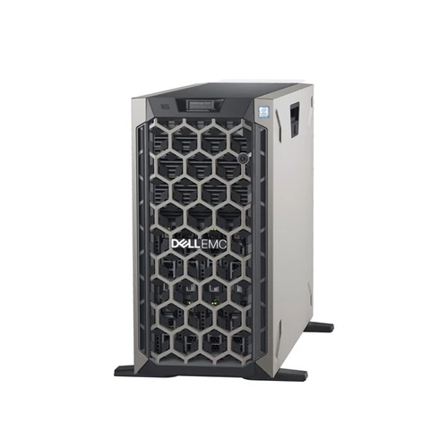 DELL EMC PowerEdge T440 torony szerver (8x3.5"), 1x12C S4214R 2.4GHz, 1x32GB, 1x480GB RI SSD; H730P, iD9 En., (1+1).