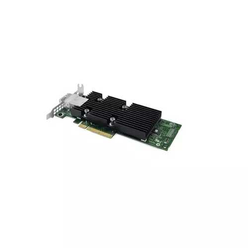 DELL EMC szerver PCI - HBA SAS 12Gbps, 2x külső portos, Controller HD-Mini, FH [ 13G ].