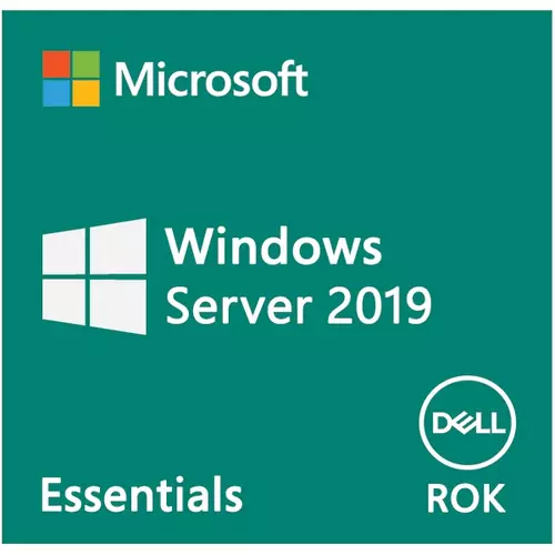 DELL EMC szerver SW - ROK Windows Server 2019 ENG, Essentials Edition, 25 CAL, 64bit OS.