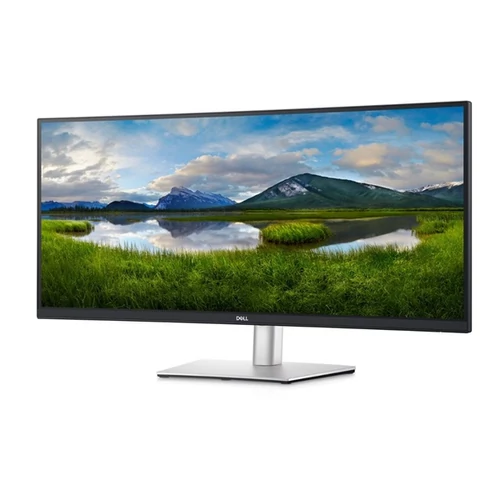 DELL LCD IPS Monitor 34" P3421W 3440x1440, 1000:1, 300cd, 5ms, HDMI, Display Port,  USB-C, fekete