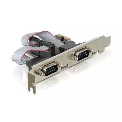 DELOCK PCI-E Bővítőkártya 2x Soros RS-232 port