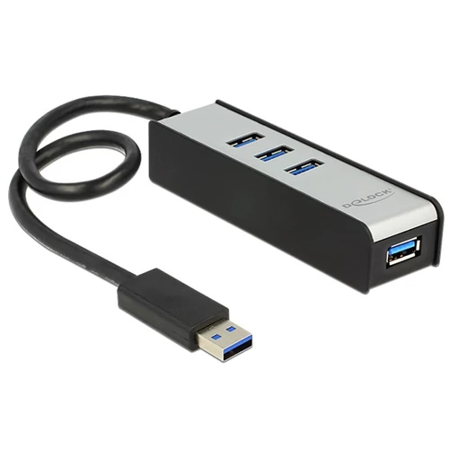 DELOCK USB 3.0 HUB 4 portos