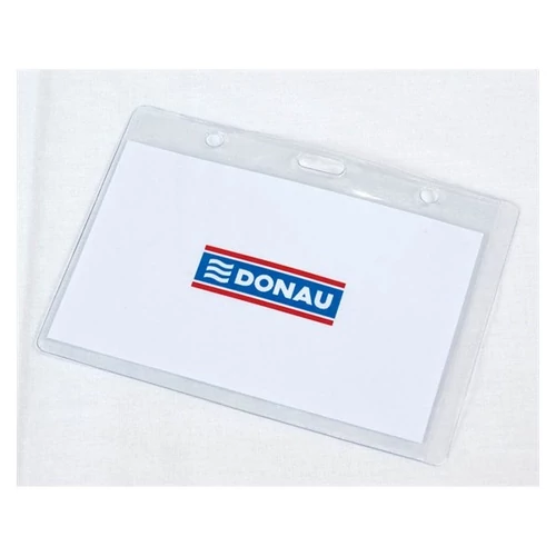 DONAU Azonosítókártya tartó, 105x65 mm, hajlékony, vízszintes,