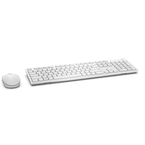 Dell Vezeték nélküli Billentyűzet és Egér - KM636 - Hungarian (QWERTZ) - White