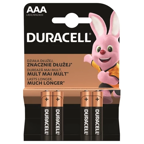 Duracell BSC 4 db AAA elem -DL