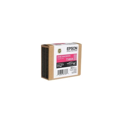 EPSON Patron Singlepack  Ultrachrome K3 Vivid Magenta T580A00, 80ml