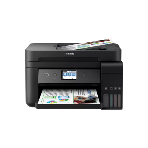 EPSON Tintasugaras nyomtató - EcoTank L6190 (A4, MFP, színes,4800x1200 DPI,33 lap/perc, duplex, ADF, USB/LAN/Wifi)