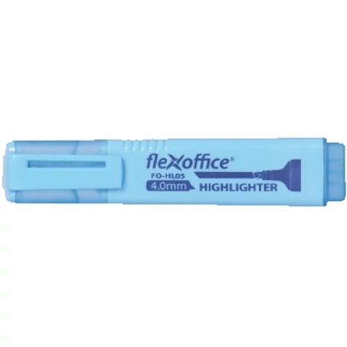 FLEXOFFICE Szövegkiemelő, 4,0 mm, "HL05", kék