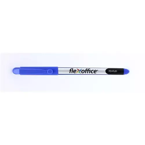FLEXOFFICE Tűfilc, 0,3 mm, "FL01", kék