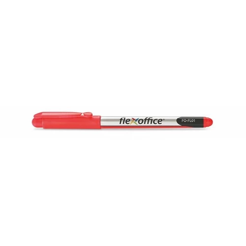 FLEXOFFICE Tűfilc, 0,3 mm, "FL01", piros