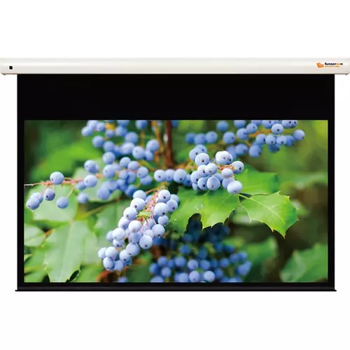 FUNSCREEN 200" (16:10) Premium Plus motoros vetítővászon (Méret: 296x450 cm, Látható méret:430,8x269,3cm)