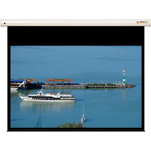 FUNSCREEN 123" (16:10) Premium Plus motoros vetítővászon (Méret: 275x171, Látható méret: 265x166 cm)