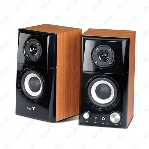 GENIUS 2.0 Hangszóró SP-HF500A Jack 14 Watt Fa színű