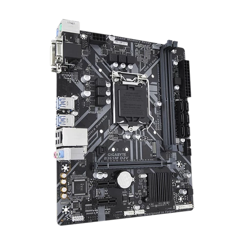 GIGABYTE Alaplap S1151 B365M D2V INTEL B365, mATX