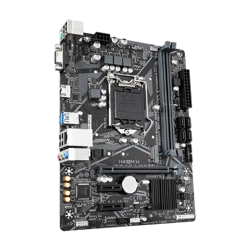 GIGABYTE Alaplap S1200 H410M H INTEL H410, mATX