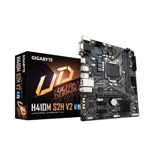 GIGABYTE Alaplap S1200 H410M S2H V2 INTEL H410, mATX