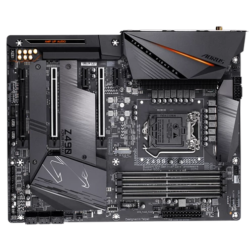 GIGABYTE Alaplap S1200 Z490 AORUS PRO AX INTEL Z490, ATX