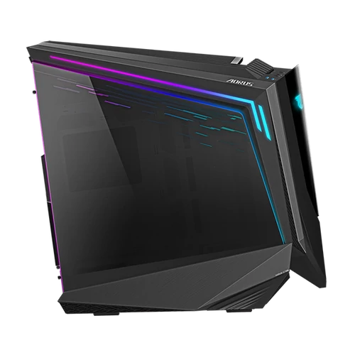 GIGABYTE Ház AORUS C700 Glass, GB-AC700G, Táp nélkül, fekete