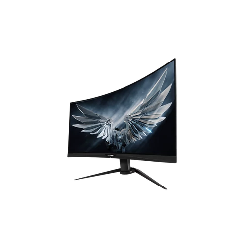 GIGABYTE Ívelt VA LED Monitor 27" AORUS CV27F-EK 1920x1080, 2xHDMI/Displayport/2xUSB