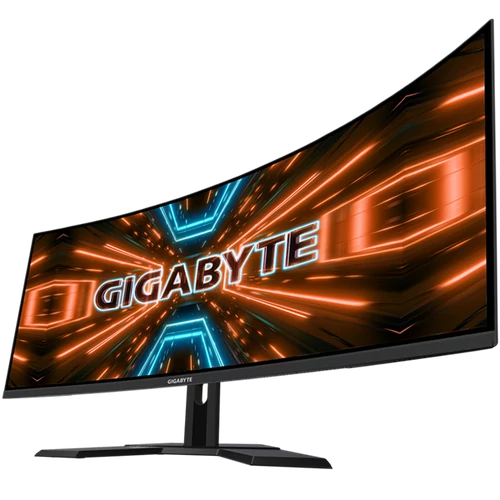GIGABYTE Ívelt VA LED Monitor 34" G34WQC-EK 3440x1440, 2xHDMI/2xDisplayport
