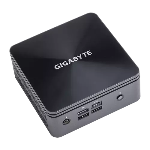 GIGABYTE PC BRIX, Intel Core i5 10210U 4.2GHz, 2xHDMI, LAN, WIFI, BT, COM, 2,5" HDD hely, 6xUSB 3.2