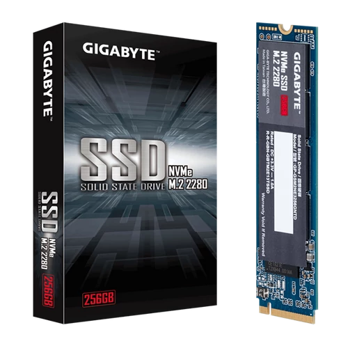 GIGABYTE SSD M.2 2280 NVMe Gen3x4 256GB