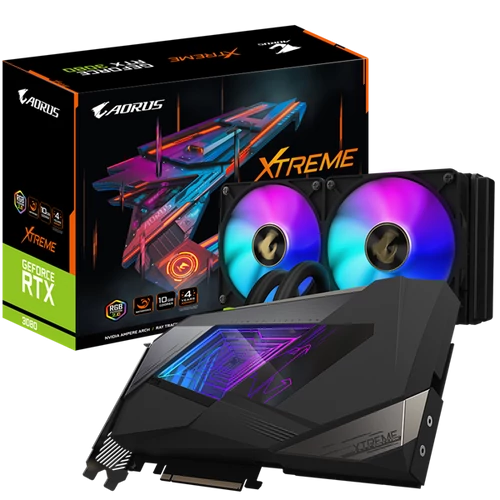 GIGABYTE Videokártya PCI-Ex16x nVIDIA RTX 3080 10GB DDR6X OC