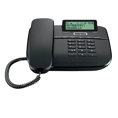 GIGASET Telefon DA611, fekete