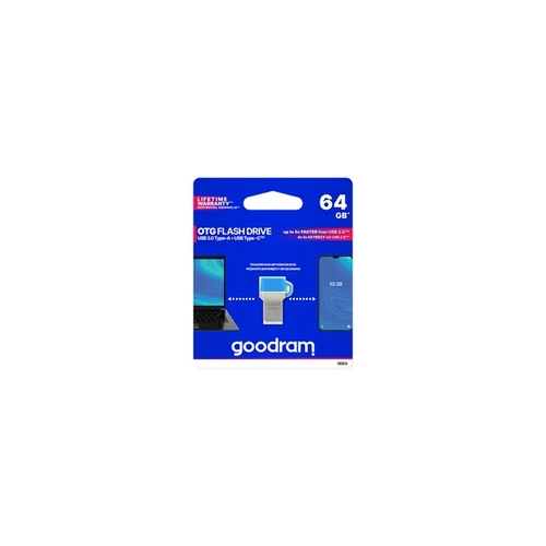 GOODRAM Pendrive 64GB ODD3 USB 3.0, Kék
