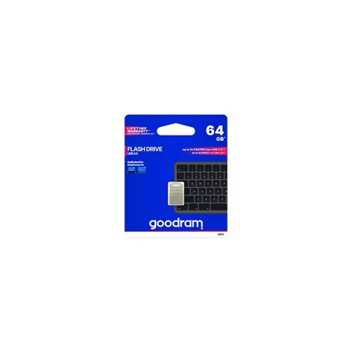 GOODRAM Pendrive 64GB UPO3 USB 3.0, Ezüst