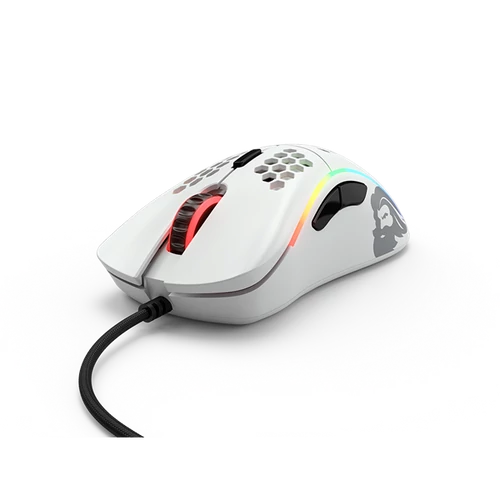 Glorious Egér Gamer Race Model D- RGB Optikai USB Fehér