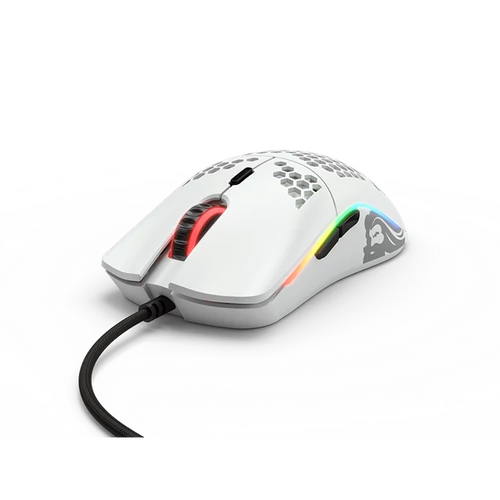 Glorious Egér Gamer Race Model O RGB Optikai USB Fehér