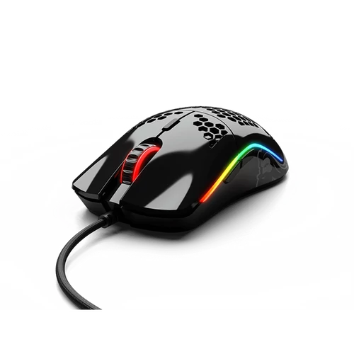 Glorious Egér Gamer Race Model O RGB Optikai USB Fényes Fekete