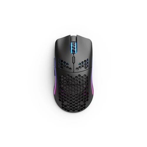 Glorious Egér Vezeték nélküli Gamer Race Model O RGB Optikai Fekete