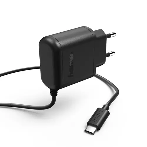 HAMA HÁLÓZATI TÖLTŐ  USB TYPE-C, 3A