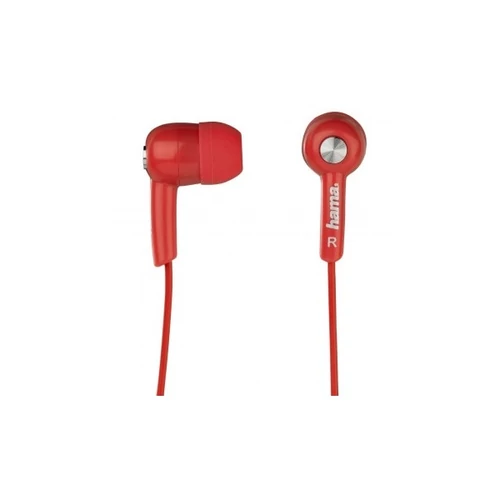 HAMA "HK2103" IN-EAR FÜLHALLGATÓ, PIROS