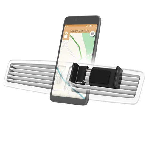 HAMA UNIVERZÁLIS AUTÓS  MOBILTARTÓ "FLIPPER 2.0" ALU,FEKETE